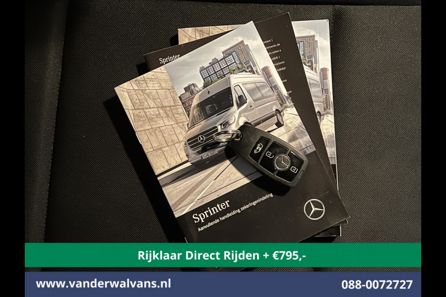 Mercedes-Benz Sprinter 316 CDI 164pk Automaat 3500kg Trekhaak L2H1 Inrichting Euro6 *Rijklaar direct rijden* Airco | Omvormer | Camera Apple Carplay, Android Auto, Cruisecontrol, Parkeersensoren