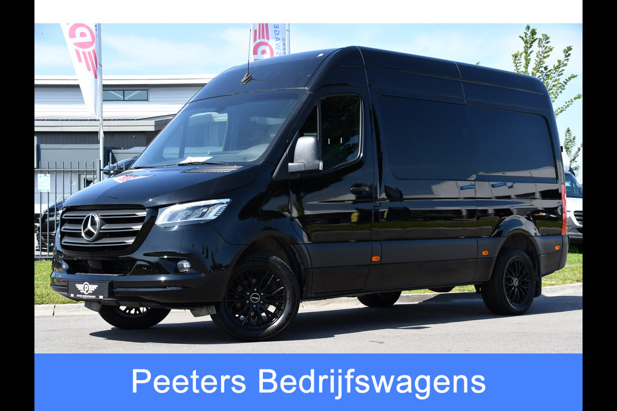 Mercedes-Benz Sprinter 316 2.2 CDI L2H2 DC Black Edition Camera, Cruise, Carplay, LED, Leder, NAVI, 164pk, Automaat, Sensoren, Trekhaak, Uniek! Dubbel Cabine Mercedes-Benz Sprinter 316 2.2 CDI L2H2 DC Black Edition Camera, Cruise, Carplay, LED, Leder, NAVI, 164pk, Automaat, Sensoren, Trekhaak, Uniek! Dubbel Cabine