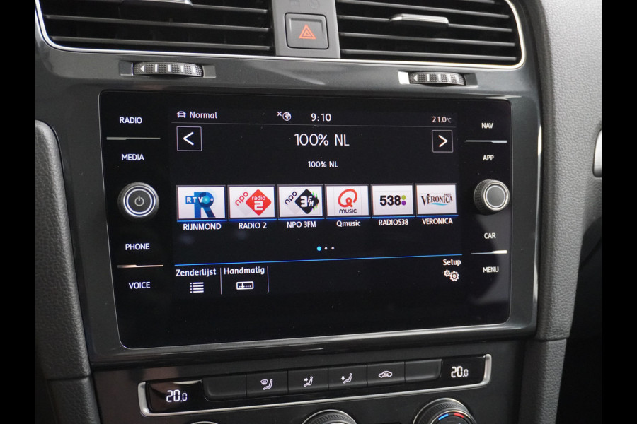 Volkswagen e-Golf E-DITION AUT. Adaptive Cruise Apple Carplay Android Navi Climatronic Pdc Led Regen-Lichtsensor 36kWh Bluetooth Car-Net App-Connect Licht-/regensensor App-Connect 1e Eigenaar, 8 jaar of 160.000 kilometer garantie op de hoogvoltaccu vanaf nieuw