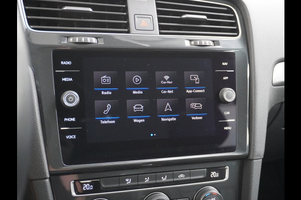 Volkswagen e-Golf E-DITION AUT. Adaptive Cruise Apple Carplay Android Navi Climatronic Pdc Led Regen-Lichtsensor 36kWh Bluetooth Car-Net App-Connect Licht-/regensensor App-Connect 1e Eigenaar, 8 jaar of 160.000 kilometer garantie op de hoogvoltaccu vanaf nieuw