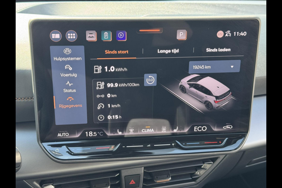 CUPRA Born Business 82 kWh Adaptive cruise Climate control Stoel- en stuurverwarming Full LED Apple Carplay Android Auto