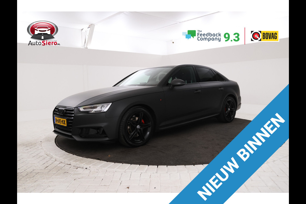 Audi A4 Limousine 2.0 TFSI MHEV Sport S line black edition Leer, Virtual dash! S-Line, Trekhaak Audi A4 Limousine 2.0 TFSI MHEV Sport S line black edition Leer, Virtual dash! S-Line, Trekhaak