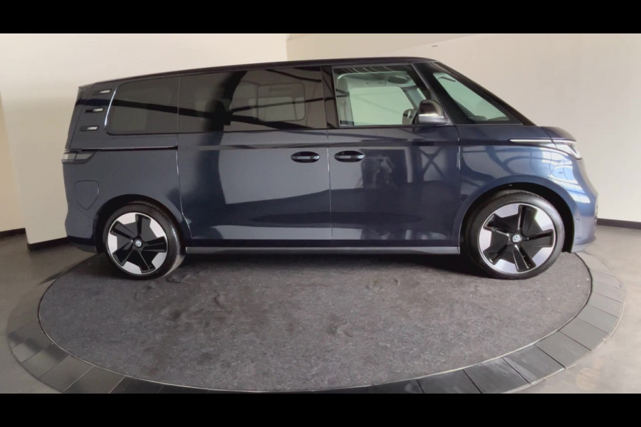 Volkswagen ID. Buzz Pro 86 kWh Lang 7persoons | Warmtepomp | Verwarmbaar stuurwiel | Apple carplay & Android auto! | Soh (batterijcheck) 100 %
