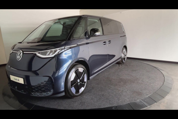 Volkswagen ID. Buzz Pro 86 kWh Lang 7persoons | Warmtepomp | Verwarmbaar stuurwiel | Apple carplay & Android auto! | Soh (batterijcheck) 100 %
