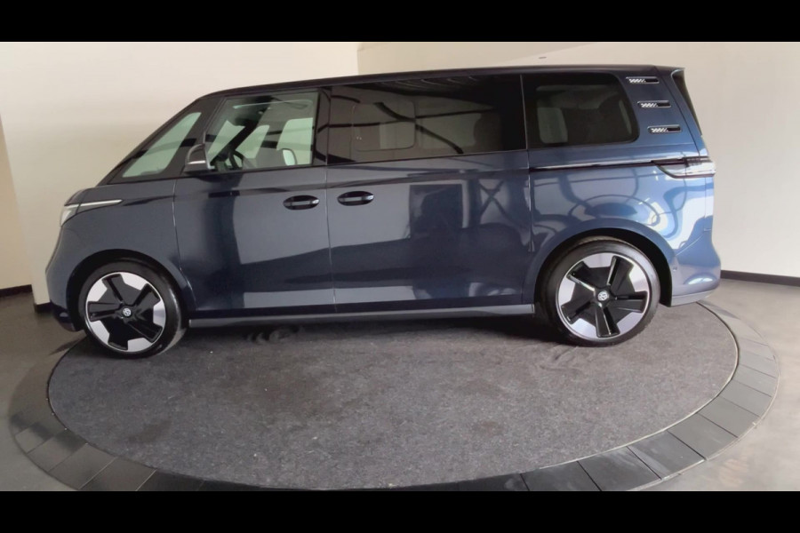 Volkswagen ID. Buzz Pro 86 kWh Lang 7persoons | Warmtepomp | Verwarmbaar stuurwiel | Apple carplay & Android auto! | Soh (batterijcheck) 100 %