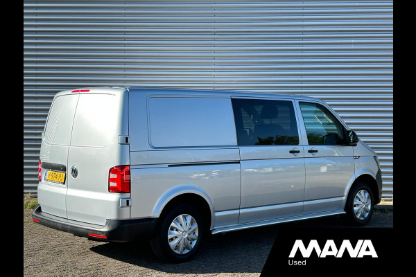 Volkswagen Transporter 2.0TDI L2H1 DC 5 Zits Trekhaak Airco Cruise control Sidebars