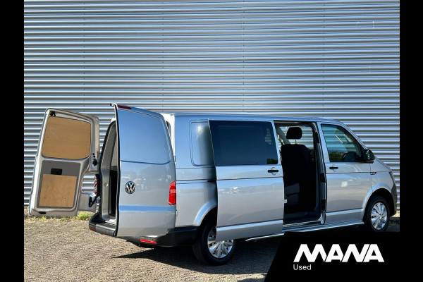 Volkswagen Transporter 2.0TDI L2H1 DC 5 Zits Trekhaak Airco Cruise control Sidebars