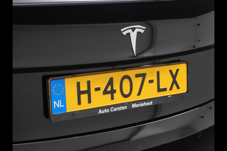 Tesla Model 3 RWD SR+ 60kWh 325PK TREKHAAK FSD 3-Computer 18" AutoPilot Leder PanoDak Adaptive-Cruise Lmv Camera's Elektr.-Stuur+Stoelen+Spieg Navi LED Comfortstoelen ACC DAB Voorverwarmen interieur via App Keyless via Telefoonsleutel One-Pedal-Drive 1.000KG Trekgewicht! Origineel Nederlandse auto tot 11kw laden thuis! 1.584kg licht! Accu Garantie tot 29-06-2028/160.000km