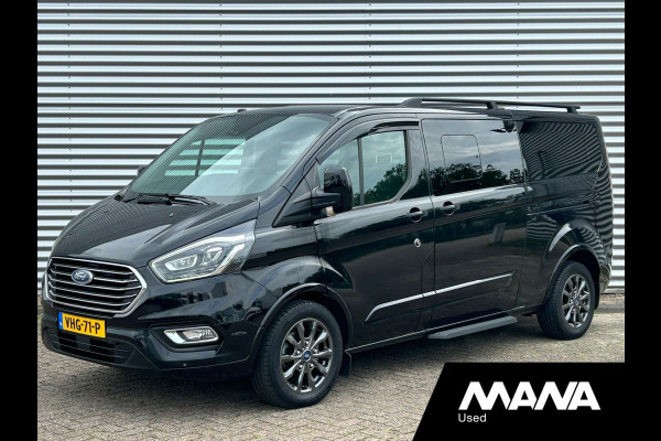 Ford Transit Custom Tourneo 320 2.0TDCI L2H1 185PK DC automaat Leer Trekhaak 2x Schuifdeur