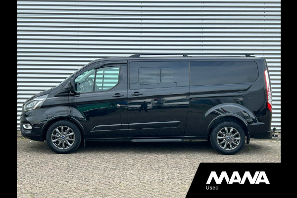 Ford Transit Custom Tourneo 320 2.0TDCI L2H1 185PK DC automaat Leer Trekhaak 2x Schuifdeur