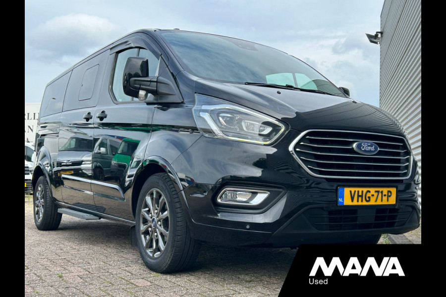 Ford Transit Custom Tourneo 320 2.0TDCI L2H1 185PK DC automaat Leer Trekhaak 2x Schuifdeur