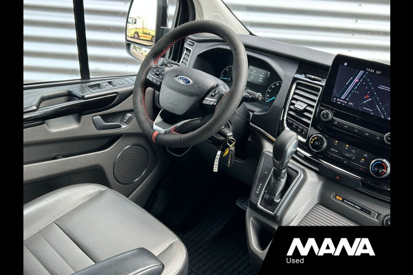 Ford Transit Custom Tourneo 320 2.0TDCI L2H1 185PK DC automaat Leer Trekhaak 2x Schuifdeur