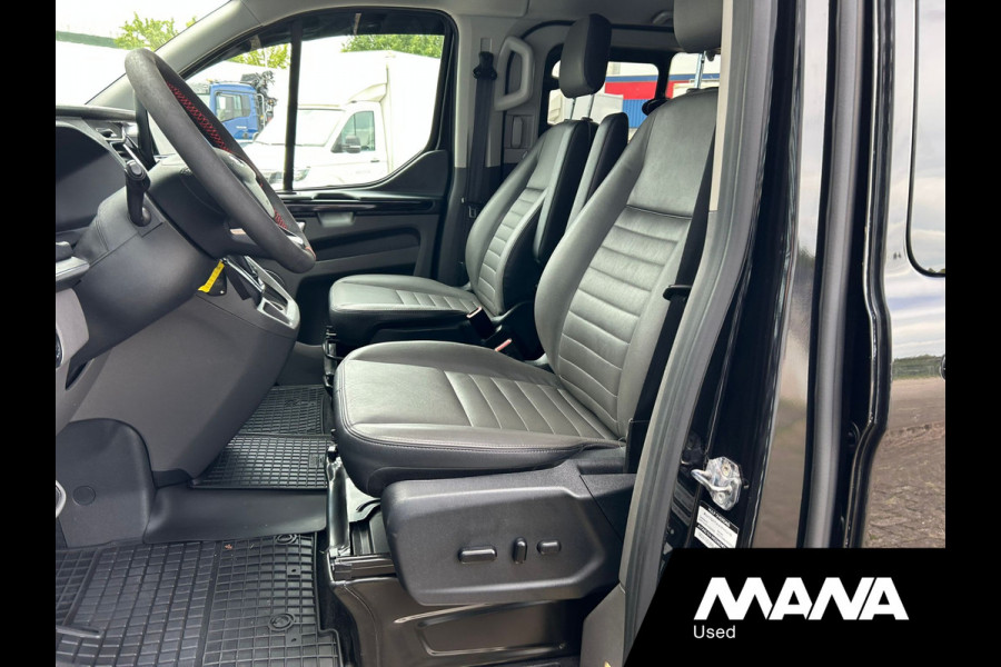 Ford Transit Custom Tourneo 320 2.0TDCI L2H1 185PK DC automaat Leer Trekhaak 2x Schuifdeur
