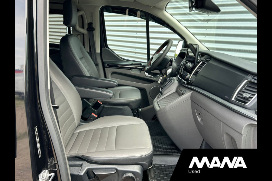 Ford Transit Custom Tourneo 320 2.0TDCI L2H1 185PK DC automaat Leer Trekhaak 2x Schuifdeur