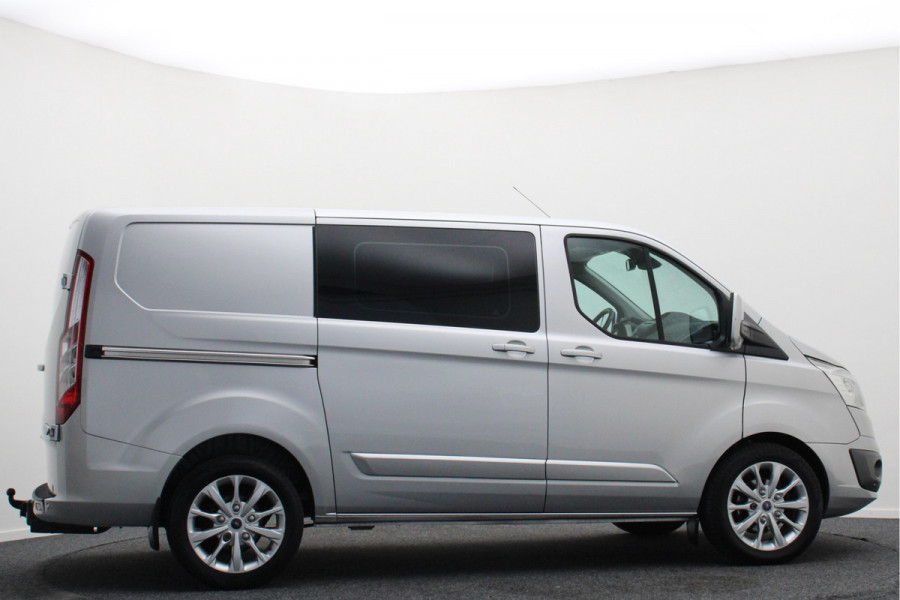 Ford Transit Custom 340 2.0 TDCI L1H1 Limited Automaat Xenon, Elektr. Stoel, Camera, Navigatie, Stoelverw., Trekhaak, 18"