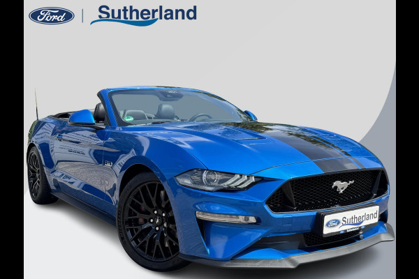 Ford Mustang Convertible 5.0 V8 GT | 450pk | 7.500KM! | Volledig Dealer onderhouden EU versie (zie papieren) | Adaptive cruise control | Bang&Olufsen | Achteruitrijcamera