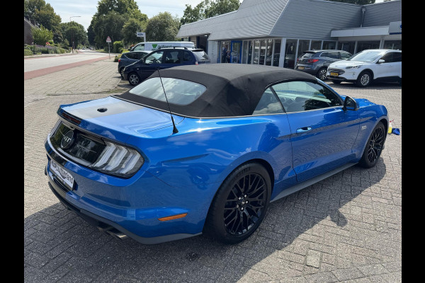 Ford Mustang Convertible 5.0 V8 GT | 450pk | 7.500KM! | Volledig Dealer onderhouden EU versie (zie papieren) | Adaptive cruise control | Bang&Olufsen | Achteruitrijcamera