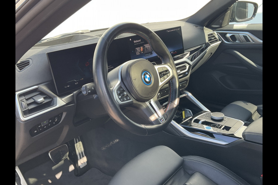 BMW i4 M50 M-Sport 84kWh 544PK Pano Laser HUD Harman/Kardon Elek.Trekhaak Leer BOMVOL!