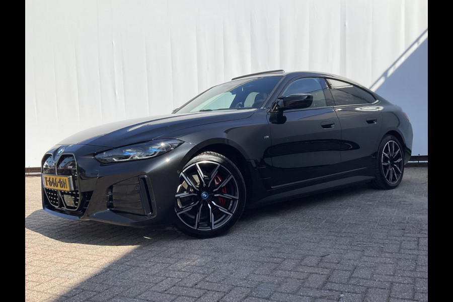 BMW i4 M50 M-Sport 84kWh 544PK Pano Laser HUD Harman/Kardon Elek.Trekhaak Leer BOMVOL!
