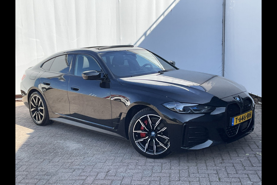 BMW i4 M50 M-Sport 84kWh 544PK Pano Laser HUD Harman/Kardon Elek.Trekhaak Leer BOMVOL!