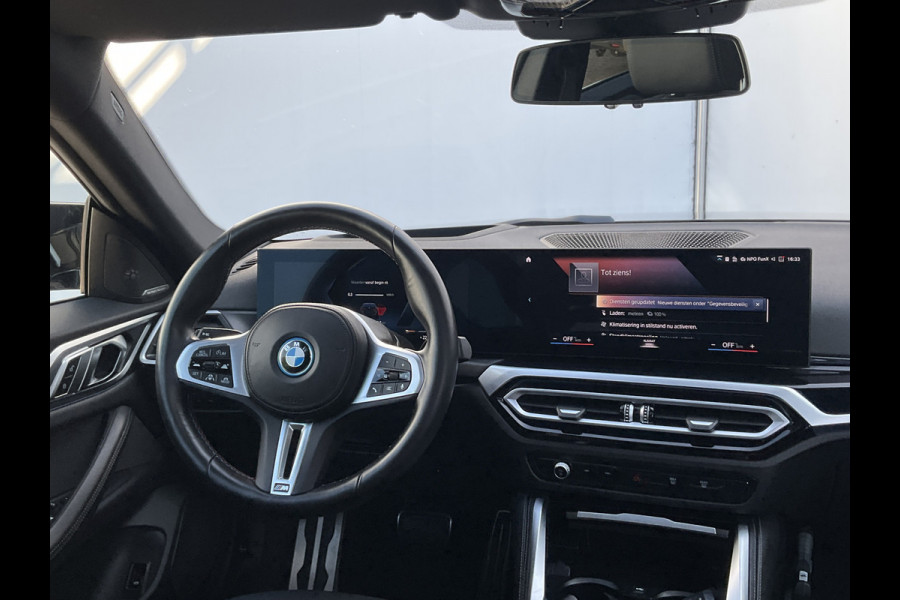 BMW i4 M50 M-Sport 84kWh 544PK Pano Laser HUD Harman/Kardon Elek.Trekhaak Leer BOMVOL!