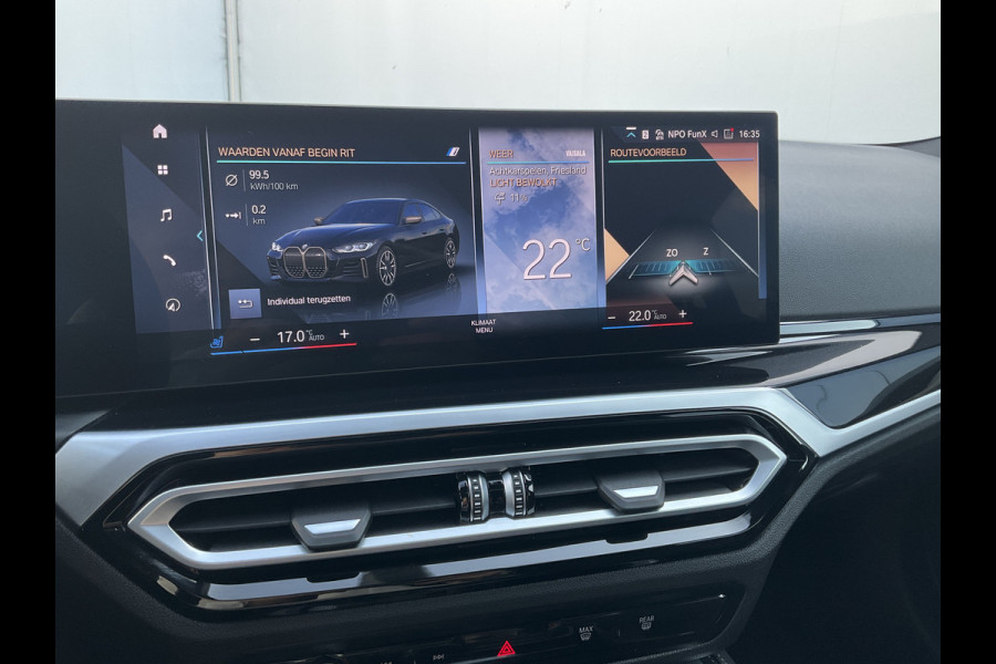 BMW i4 M50 M-Sport 84kWh 544PK Pano Laser HUD Harman/Kardon Elek.Trekhaak Leer BOMVOL!