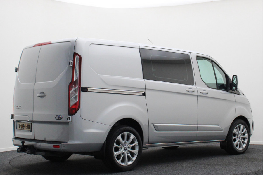 Ford Transit Custom 340 2.0 TDCI L1H1 Limited Automaat Xenon, Elektr. Stoel, Camera, Navigatie, Stoelverw., Trekhaak, 18"