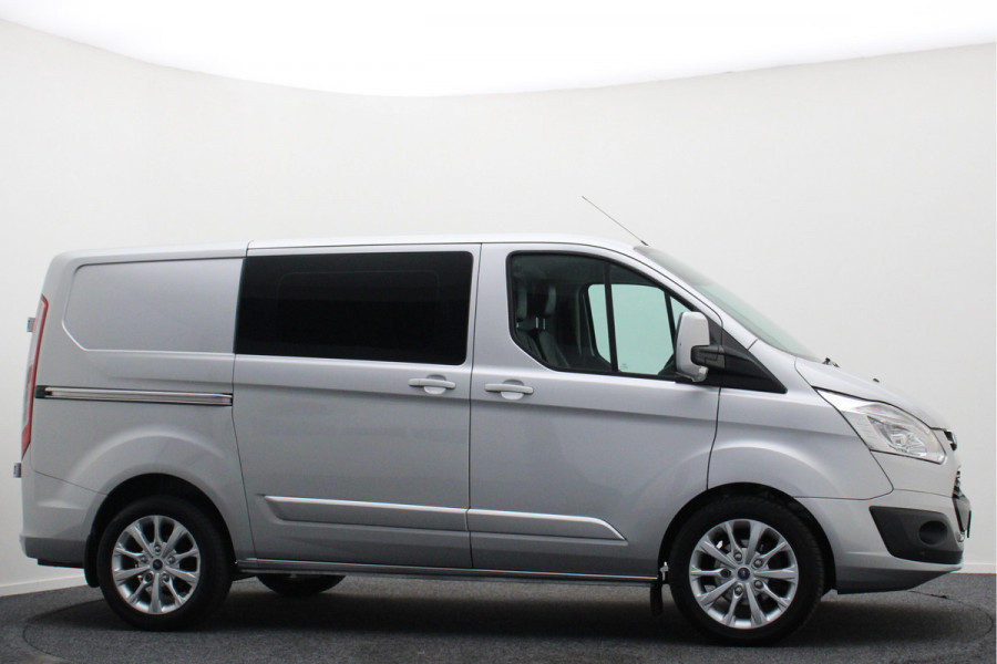 Ford Transit Custom 340 2.0 TDCI L1H1 Limited Automaat Xenon, Elektr. Stoel, Camera, Navigatie, Stoelverw., Trekhaak, 18"