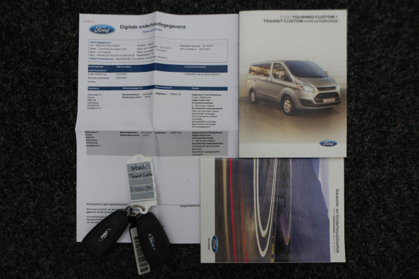 Ford Transit Custom 340 2.0 TDCI L1H1 Limited Automaat Xenon, Elektr. Stoel, Camera, Navigatie, Stoelverw., Trekhaak, 18"