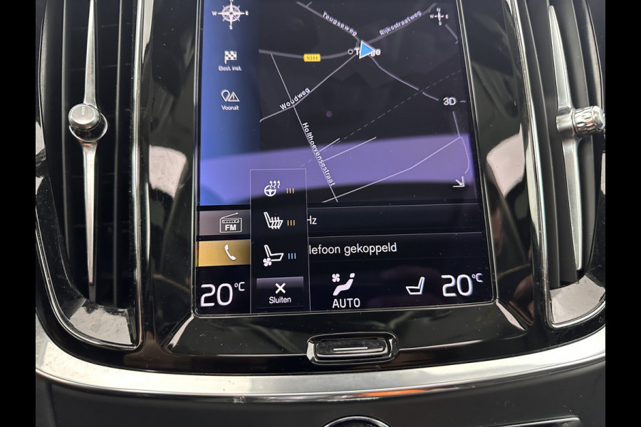 Volvo V60 2.0 T6 Plug-in hybrid AWD Plus Bright (INCL.BTW) *PANO | LUXURY-LEATHER | FULL-LED | DIGI-COCKPIT | NAVI-FULLMAP | HEATED-SPORTSEATS | KEYLESS | ECC | PDC | CRUISE | 18''ALU*