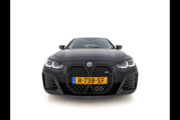 BMW i4 M50 High Executive 84 kWh M-Sportpack [ 3-Fase ] (INCL.BTW) Aut. *HEAD-UP | LUXURY-LEATHER | LASER-LIGHT | ADAPTIVE-CRUISE | HARMAN/KARDON | TOP-VIEW | SPORTSEATS | BLIND-SPOT | WIDE-SCREEN | KEYLESS | DAB+ | NAVI-FULLMAP | 19''ALU | TOWBAR