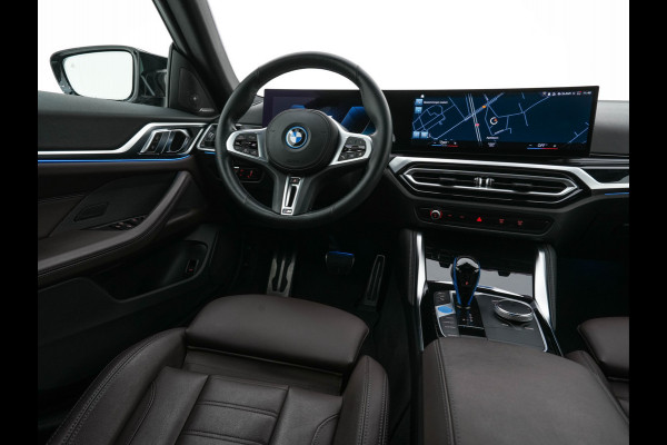 BMW i4 M50 High Executive 84 kWh M-Sportpack [ 3-Fase ] (INCL.BTW) Aut. *HEAD-UP | LUXURY-LEATHER | LASER-LIGHT | ADAPTIVE-CRUISE | HARMAN/KARDON | TOP-VIEW | SPORTSEATS | BLIND-SPOT | WIDE-SCREEN | KEYLESS | DAB+ | NAVI-FULLMAP | 19''ALU | TOWBAR