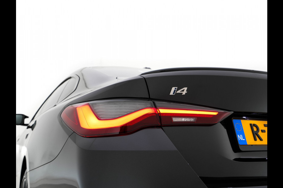 BMW i4 M50 High Executive 84 kWh M-Sportpack [ 3-Fase ] (INCL.BTW) Aut. *HEAD-UP | LUXURY-LEATHER | LASER-LIGHT | ADAPTIVE-CRUISE | HARMAN/KARDON | TOP-VIEW | SPORTSEATS | BLIND-SPOT | WIDE-SCREEN | KEYLESS | DAB+ | NAVI-FULLMAP | 19''ALU | TOWBAR