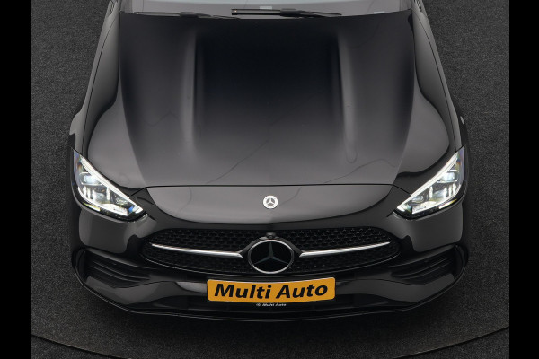 Mercedes-Benz C-Klasse Estate 300 e AMG Line Plug In Hybrid 320pk Dealer O.H NIEUW MODEL PHEV | Panodak | 360 Camera | Adaptive Cruise | Lederen Sportstoelen Massage & Memory | Sfeerverlichting | Keyless | Navigatie | Virtual | DAB |