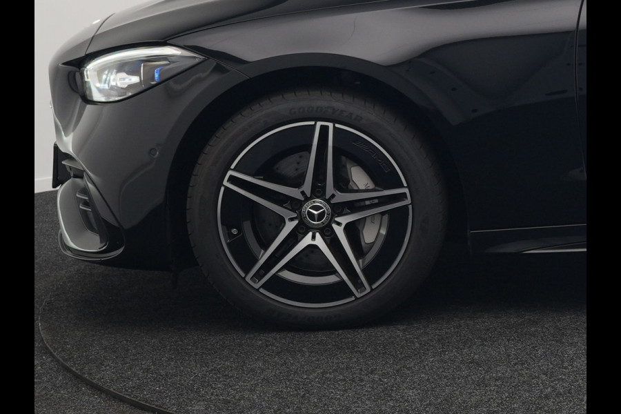 Mercedes-Benz C-Klasse Estate 300 e AMG Line Plug In Hybrid 320pk Dealer O.H NIEUW MODEL PHEV | Panodak | 360 Camera | Adaptive Cruise | Lederen Sportstoelen Massage & Memory | Sfeerverlichting | Keyless | Navigatie | Virtual | DAB |
