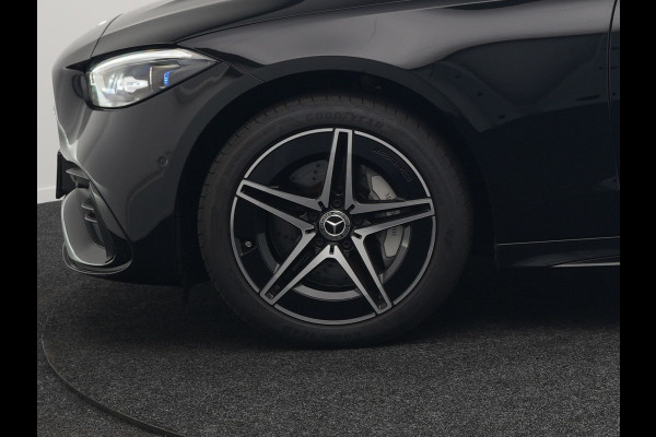 Mercedes-Benz C-Klasse Estate 300 e AMG Line Plug In Hybrid 320pk Dealer O.H NIEUW MODEL PHEV | Panodak | 360 Camera | Adaptive Cruise | Lederen Sportstoelen Massage & Memory | Sfeerverlichting | Keyless | Navigatie | Virtual | DAB |