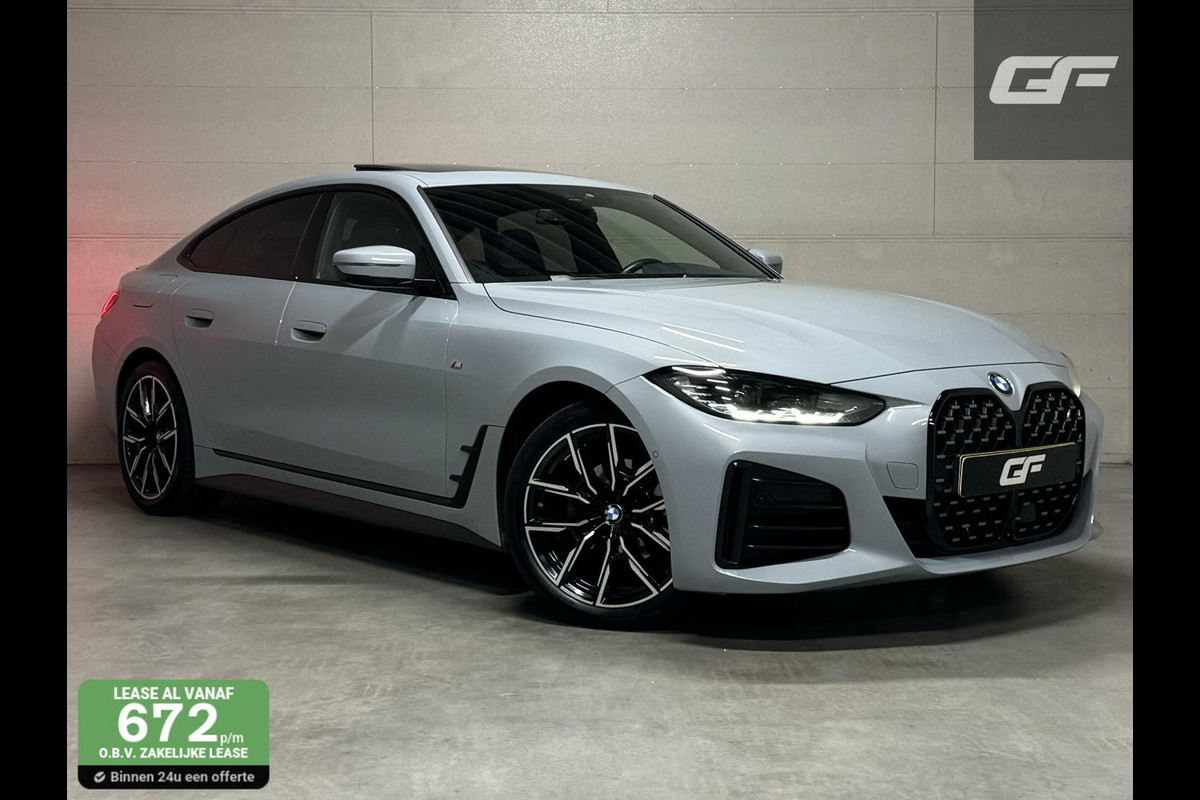 BMW 4 Serie Gran Coupé 420i M-Sport Pano H/K Memory Sfeer Leer NAP