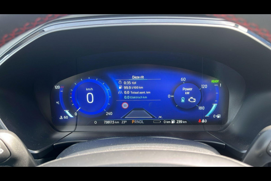 Ford Kuga 2.5 PHEV ST-Line X | Full options | Weg/Uitklapbare Trekhaak (Elektrisch bedienbaar) | Elektrisch glazen panorama-dak | Adaptive cruise control | Winter Pack | Dodehoeksensoren | Bang&Olufsen | Head up Display | Adaptive LED | 19 inch lichtmetalen velgen met rode remklauwen | Elektrische achterklep