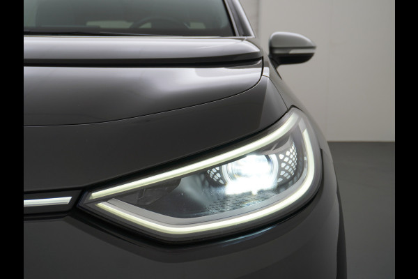 Volkswagen ID.3 58kWh 204PK 1st. First Plus Navi-Pro 19" Camera Trekhaak Apple Carplay Android Auto Matrix-LED Stoel-Stuurverwarming Adapt.Cruis Lmv Bluetooth Regensensor Rijstrooksensor Verkeersbord detectie Wifi Origineel Nederlandse Auto Nieuwprijs €43.675,-