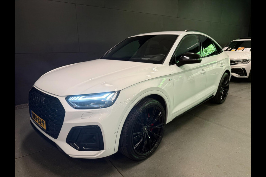 Audi Q5 Sportback 55 TFSI e SQ5 22'' BLACK-LINE 3XS-LINE RS-STOELEN 367PK NAVI/V-COCKPIT/DAB/CAM/H-UP/M-STOELEN/LED///