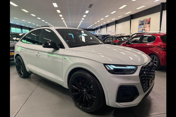 Audi Q5 Sportback 55 TFSI e SQ5 22'' BLACK-LINE 3XS-LINE RS-STOELEN 367PK NAVI/V-COCKPIT/DAB/CAM/H-UP/M-STOELEN/LED///