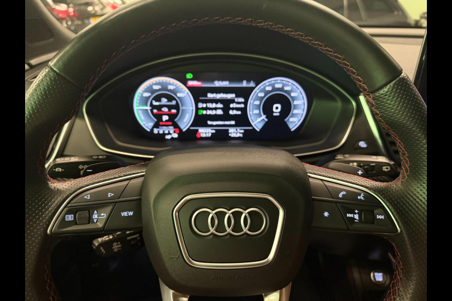 Audi Q5 Sportback 55 TFSI e SQ5 22'' BLACK-LINE 3XS-LINE RS-STOELEN 367PK NAVI/V-COCKPIT/DAB/CAM/H-UP/M-STOELEN/LED///