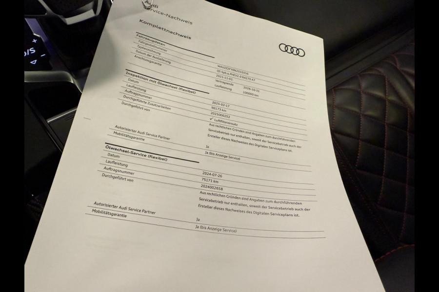 Audi Q5 Sportback 55 TFSI e SQ5 22'' BLACK-LINE 3XS-LINE RS-STOELEN 367PK NAVI/V-COCKPIT/DAB/CAM/H-UP/M-STOELEN/LED///