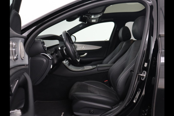 Mercedes-Benz E-Klasse 300e AMG | Panoramadak | Burmester | Head-Up | Adaptive cruise | Stoelverwarming | 360 Camera | Memory | Carplay | Matrix LED | Leder/Alcantara | Trekhaak | Widescreen | PHEV | Plug In