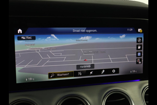 Mercedes-Benz E-Klasse 300e AMG | Panoramadak | Burmester | Head-Up | Adaptive cruise | Stoelverwarming | 360 Camera | Memory | Carplay | Matrix LED | Leder/Alcantara | Trekhaak | Widescreen | PHEV | Plug In