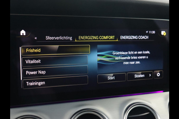 Mercedes-Benz E-Klasse 300e AMG | Panoramadak | Burmester | Head-Up | Adaptive cruise | Stoelverwarming | 360 Camera | Memory | Carplay | Matrix LED | Leder/Alcantara | Trekhaak | Widescreen | PHEV | Plug In