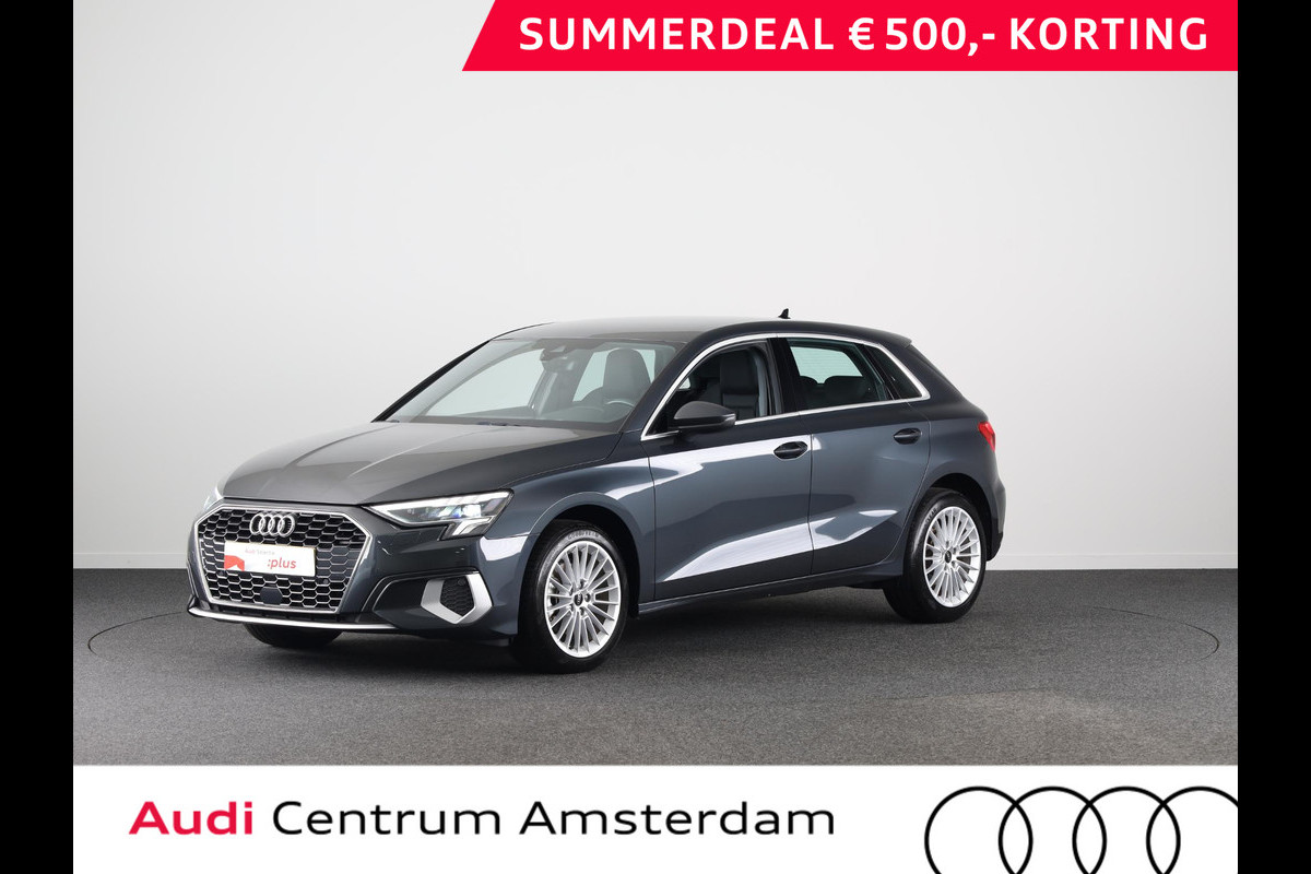 Audi A3 Sportback 30 TFSI Advanced edition 110 pk S-tronic | Verlengde garantie | Navigatie | Parkeersensoren achter | LED koplampen | Apple Carplay/Android Auto |