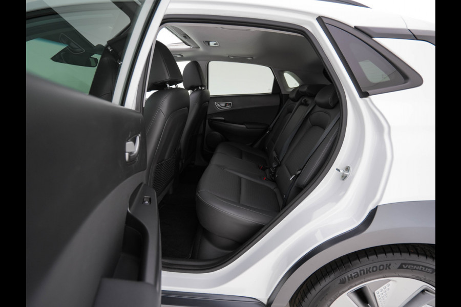Hyundai Kona EV Premium 64 kWh (INCL-BTW) *PANO | FULL-LEATHER | KRELL-AUDIO | HEAD-UP | FULL-LED | NAVI-FULLMAP | DAB | ADAPT.CRUISE | KEYLESS | CAMERA | BLIND-SPOT | LANE-ASSIST | DIGI-COCKPIT | COMFORT-SEATS | 17''ALU*