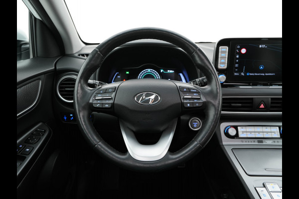 Hyundai Kona EV Premium 64 kWh (INCL-BTW) *PANO | FULL-LEATHER | KRELL-AUDIO | HEAD-UP | FULL-LED | NAVI-FULLMAP | DAB | ADAPT.CRUISE | KEYLESS | CAMERA | BLIND-SPOT | LANE-ASSIST | DIGI-COCKPIT | COMFORT-SEATS | 17''ALU*