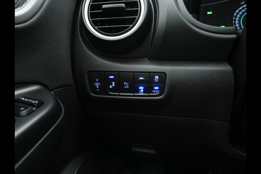Hyundai Kona EV Premium 64 kWh (INCL-BTW) *PANO | FULL-LEATHER | KRELL-AUDIO | HEAD-UP | FULL-LED | NAVI-FULLMAP | DAB | ADAPT.CRUISE | KEYLESS | CAMERA | BLIND-SPOT | LANE-ASSIST | DIGI-COCKPIT | COMFORT-SEATS | 17''ALU*